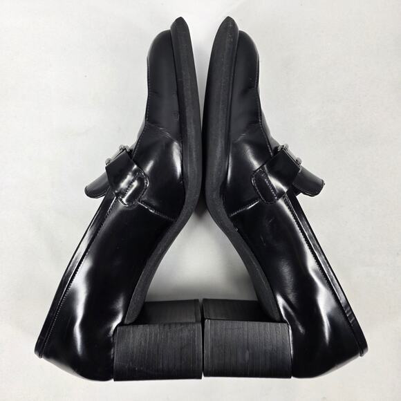 VIA SPIGA VINTAGE Y2K SQUARE TOE CHUNKY HEEL SHOES – MADE IN ITALY – SIZE US 6 - Picture 9 of 12